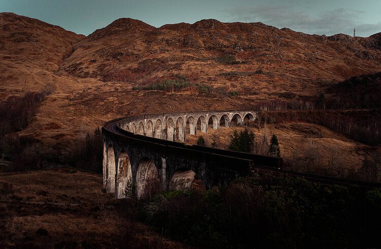 PFHPostcardsfromHawaiiScotlandGlenfinnanViaduct