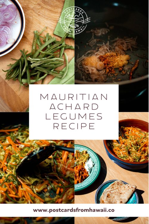 PostcardsfromHawaiiMauritianAchardLegumesVegetablePickleRecipeMauritius 11