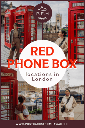 Postcards From Hawaii Travel Lifestyle Blog Gabriella Wisdom BEST RED PHONE BOX LOCATIONS IN LONDON FOR PHOTOS London telephone booth London phone booth red telephone booth London red telephone box London phone box