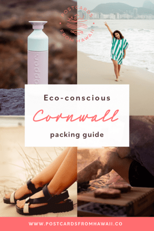 PostcardsfromHawaiiEco ConsciousCornwallPackingGuideTravelBlogPackingchecklistSustainableTravel 2